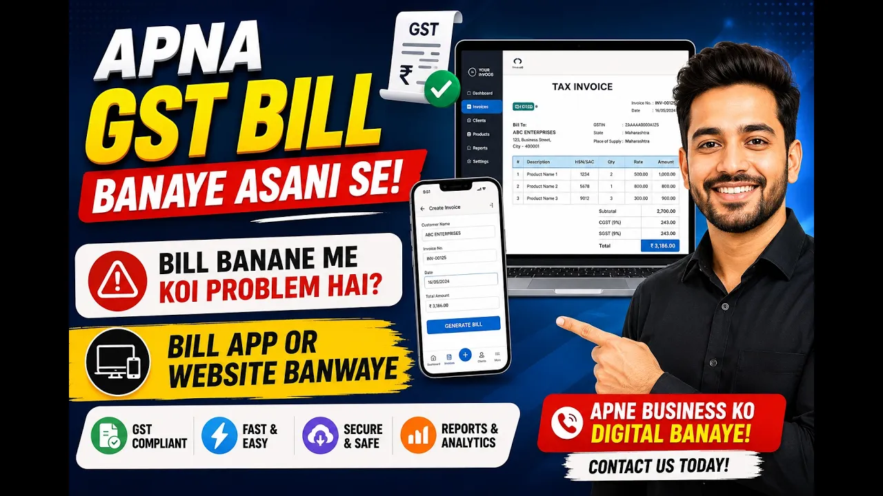 Online GST Billing Software with Inventory